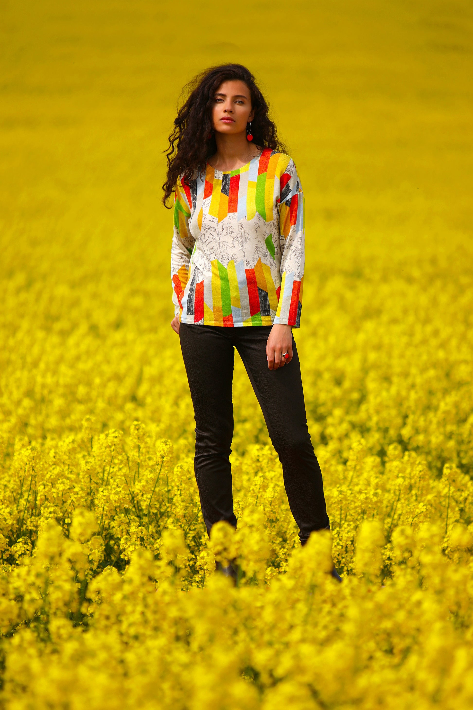 LE PULL IMPRIMÉ | LES HERBES FOLLES