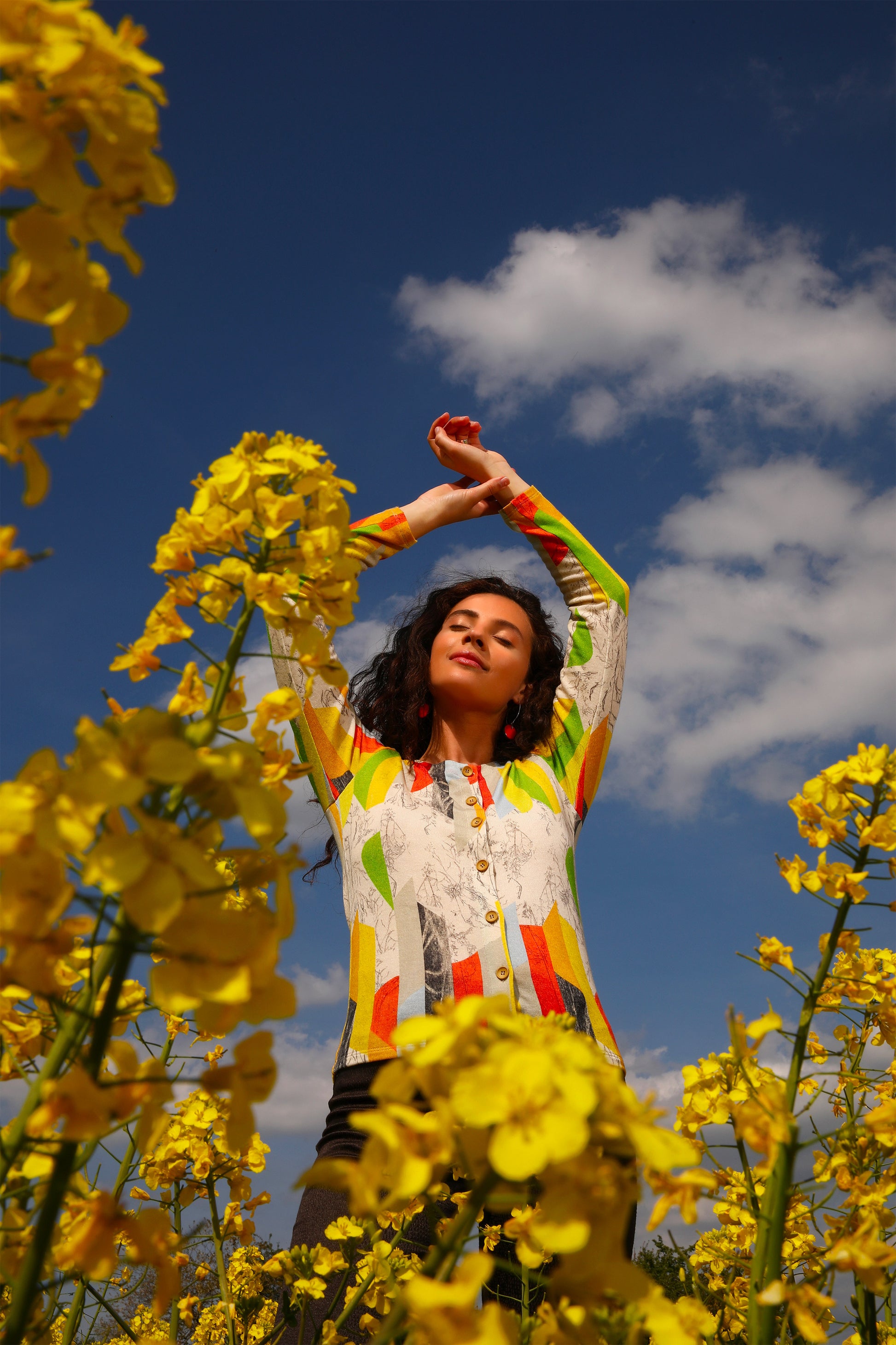 LE CARDIGAN IMPRIMÉ | LES HERBES FOLLES
