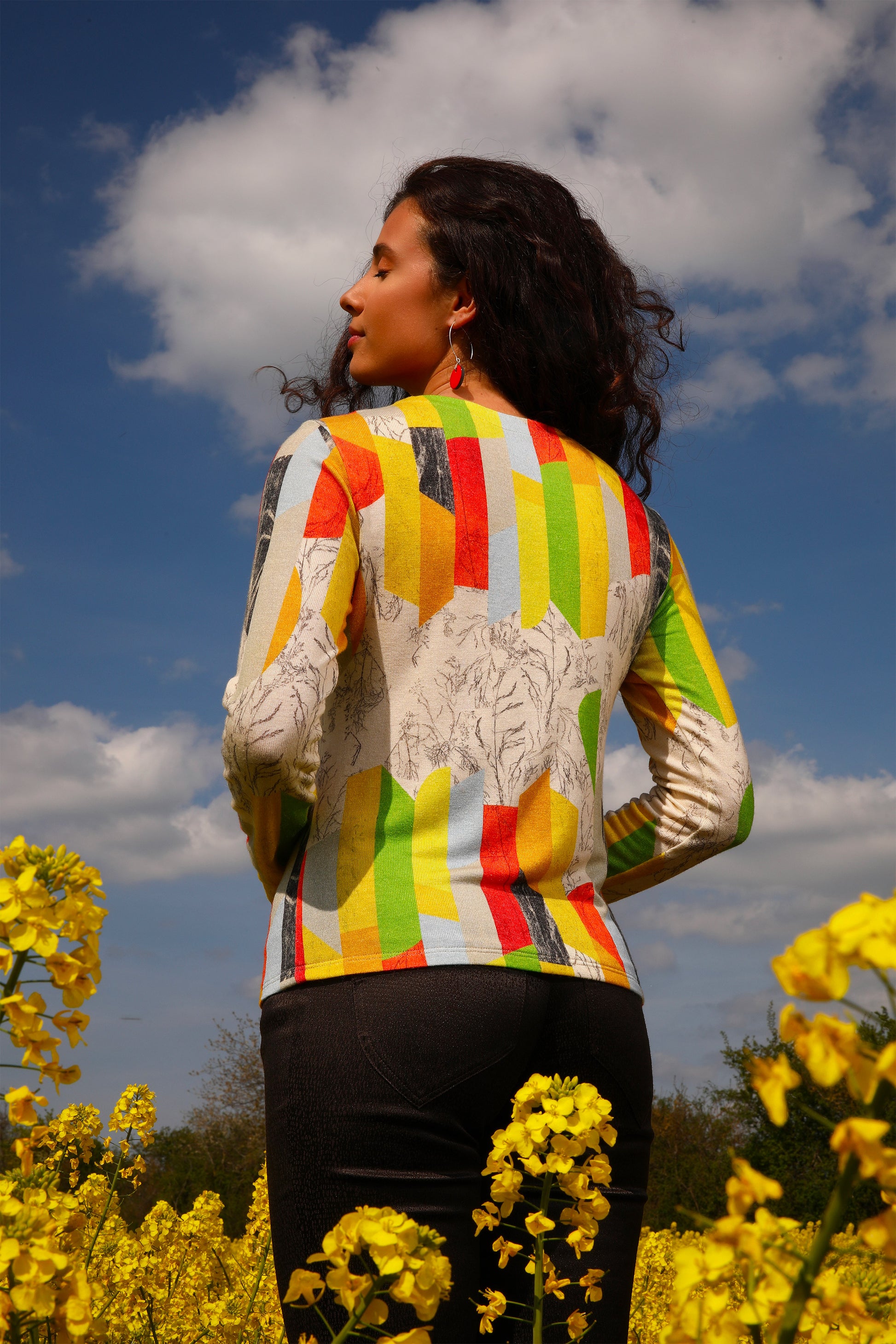 LE CARDIGAN IMPRIMÉ | LES HERBES FOLLES