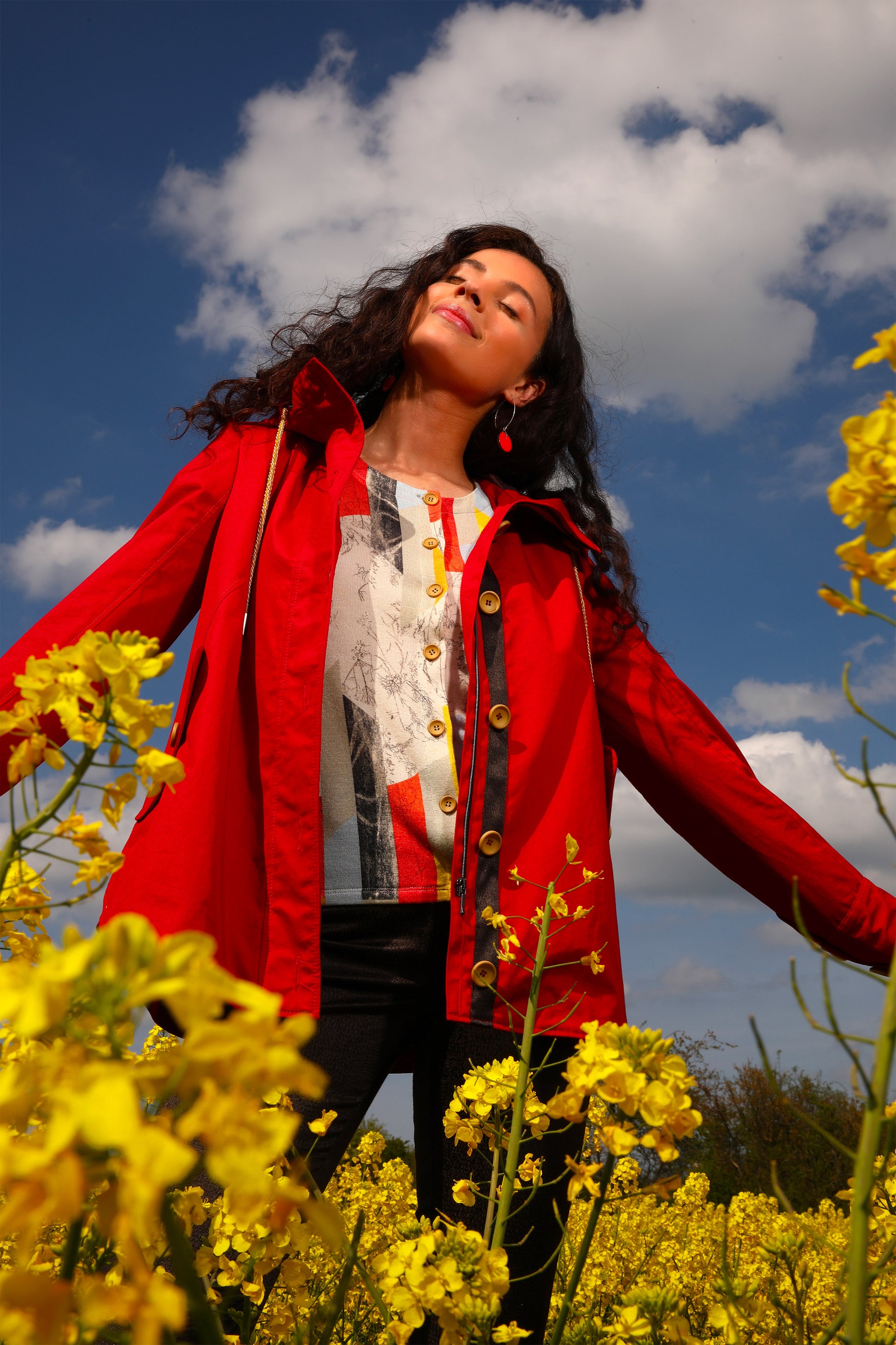 LE CARDIGAN IMPRIMÉ | LES HERBES FOLLES