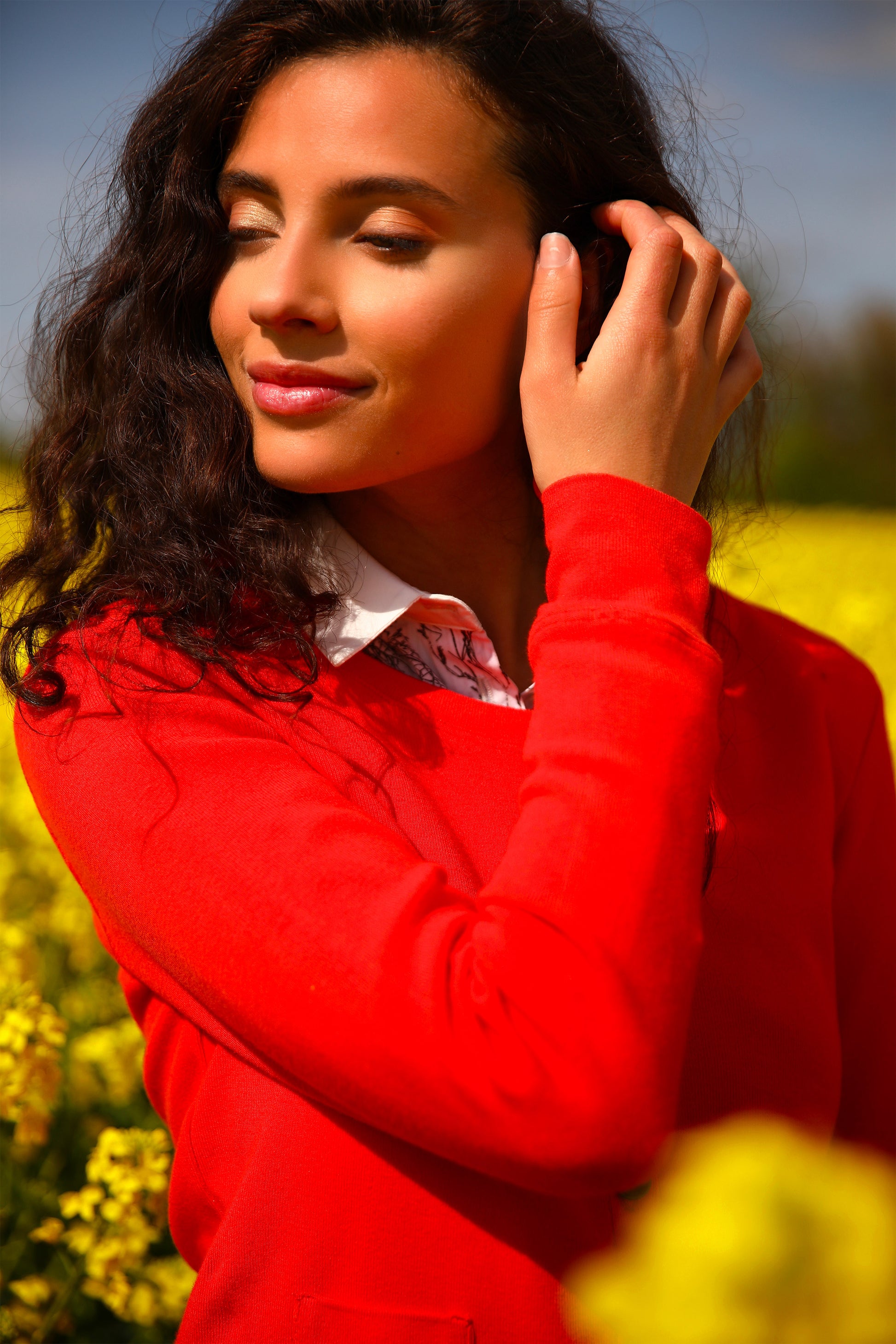 THE KNITTED CARDIGAN | THE WILD GRASS
