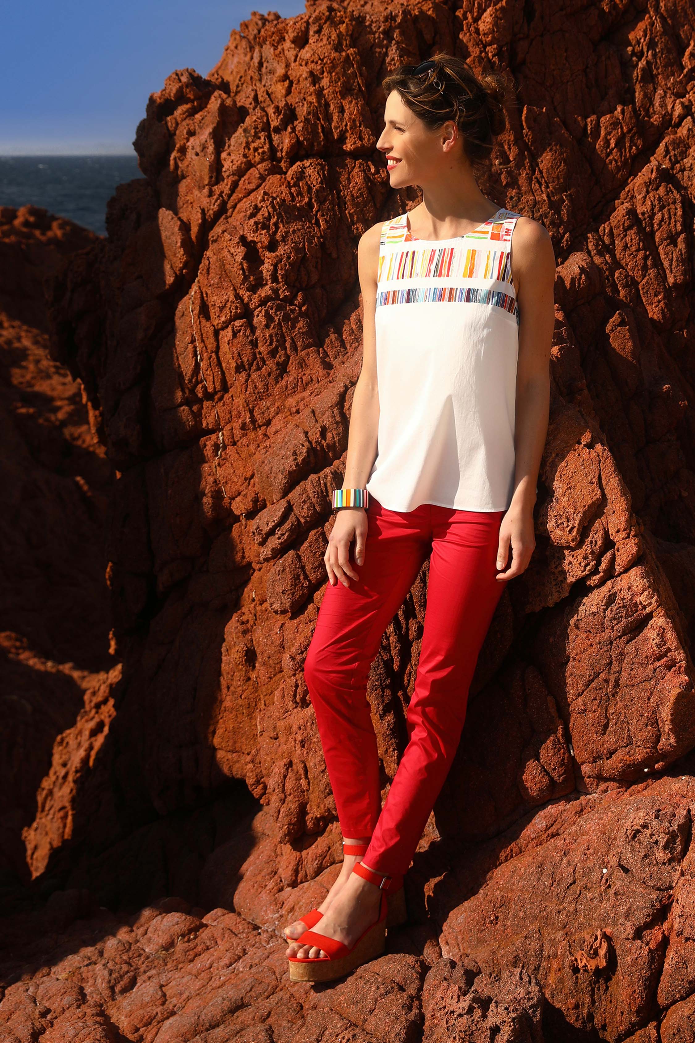 THE 7/8 SUPER LYCRA PANTS | ROMANCE