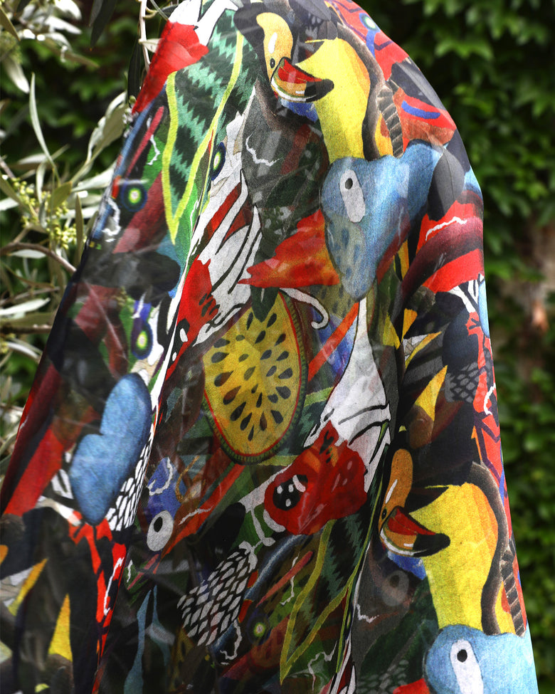 vêtement artist la marque foulard-bahia