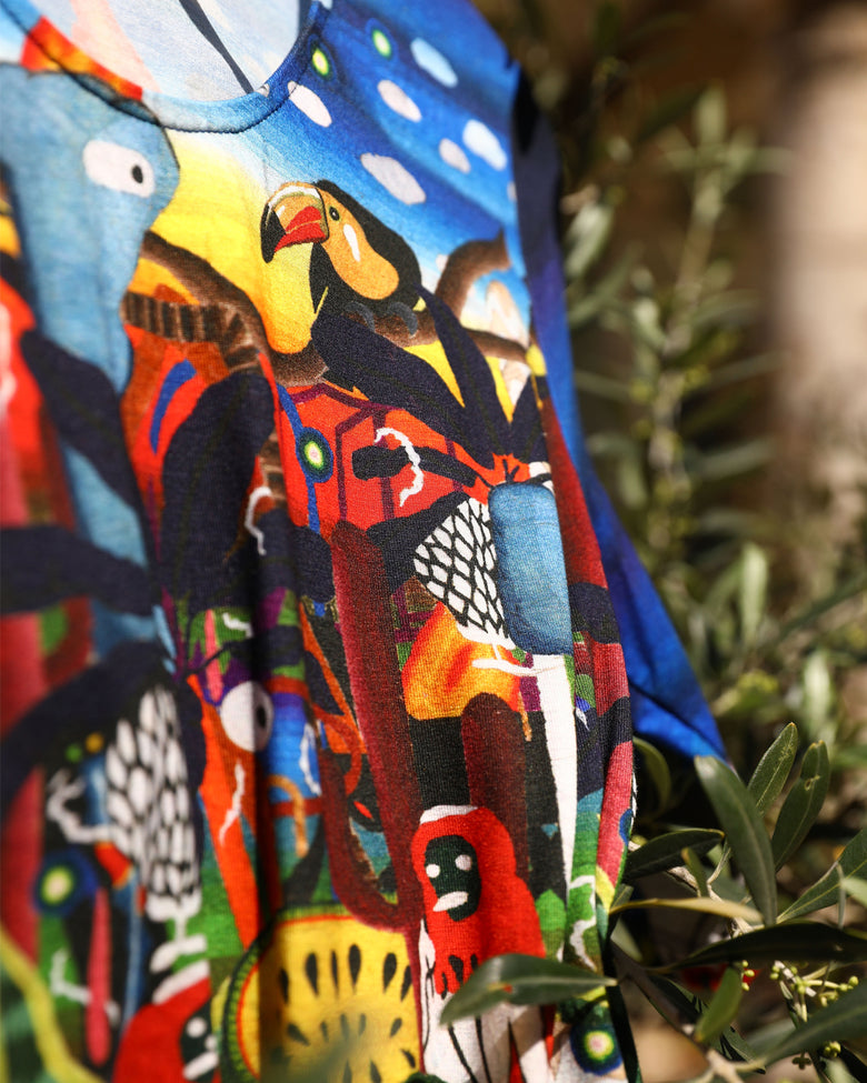 vêtement artist la marque teeshirt-bahia