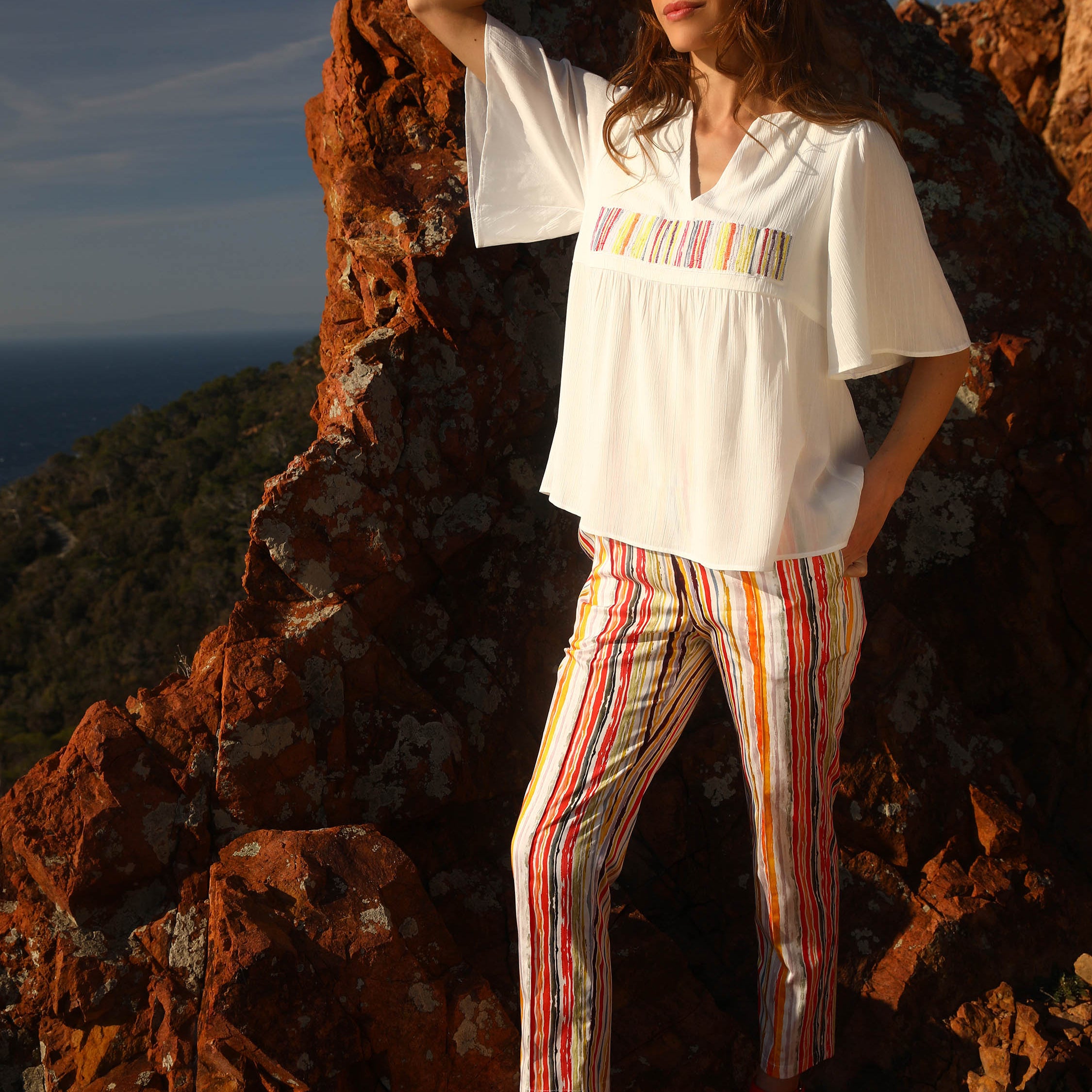 EMBROIDERED TOP | ROMANCE