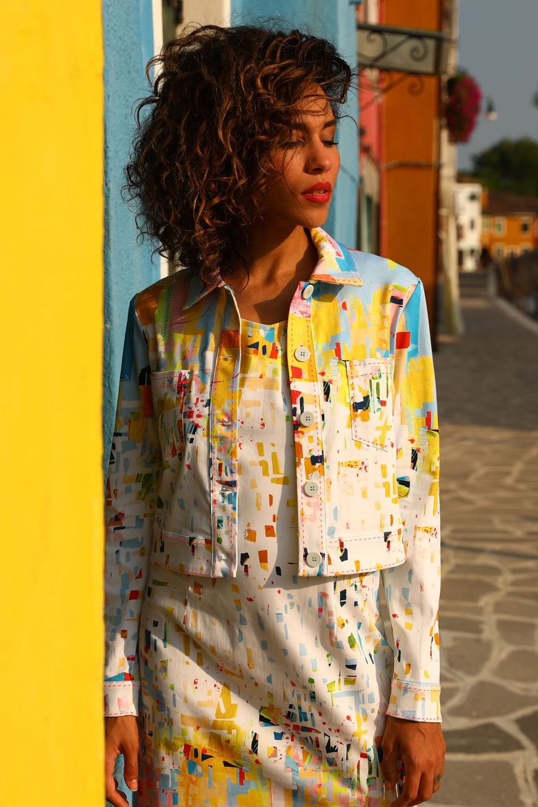 vêtement artist la marque veste-oasis