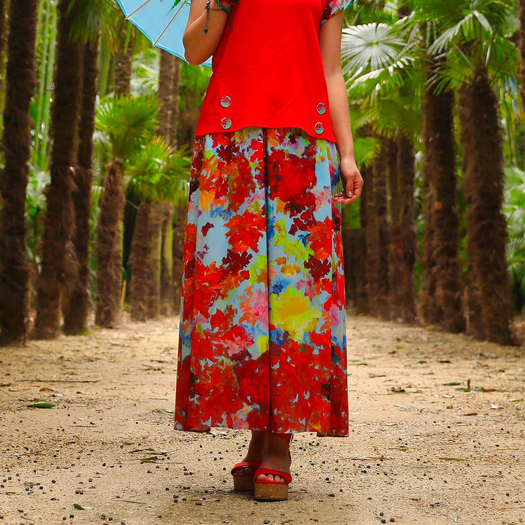 THE LONG SKIRT | BOTANICAL