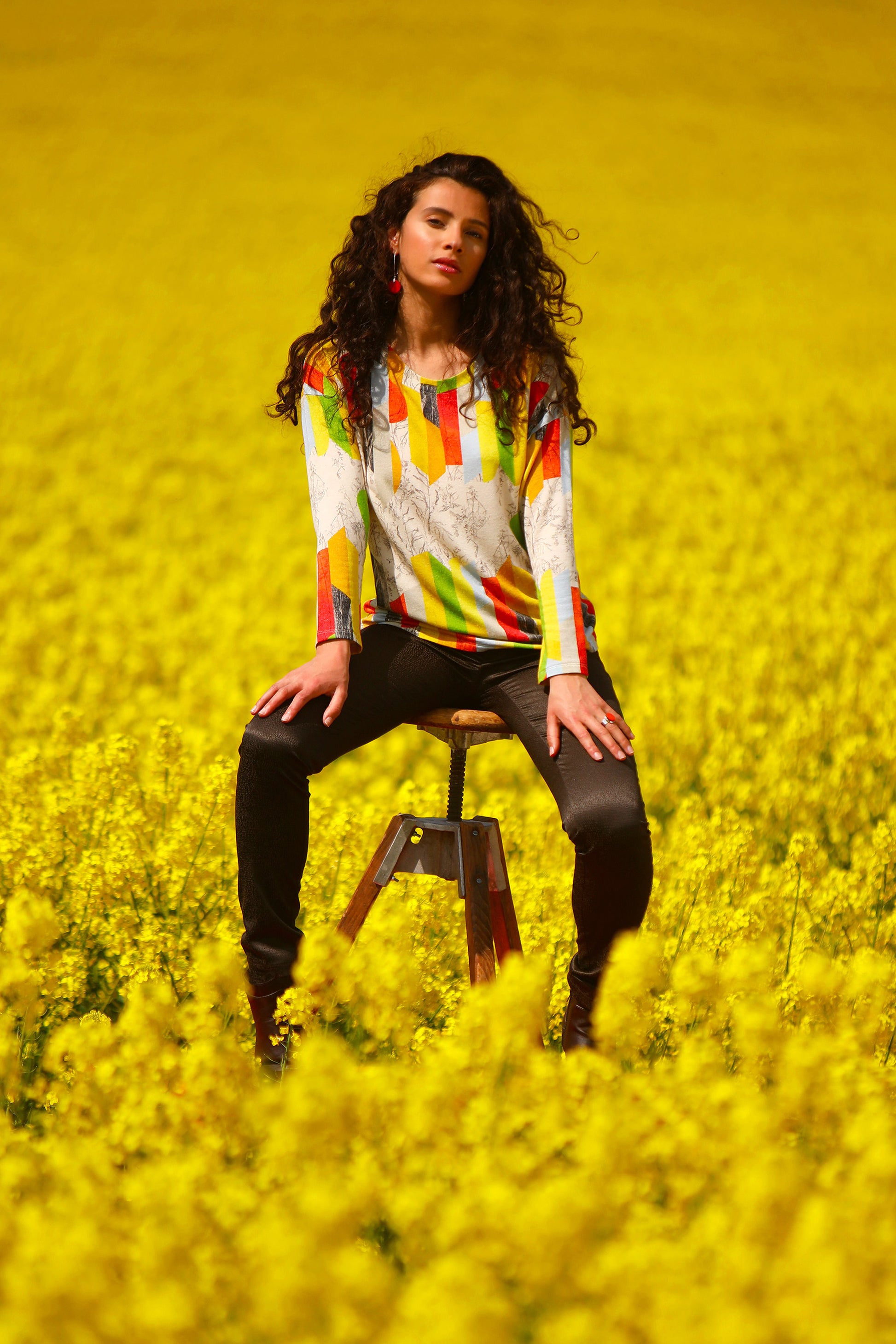 LE PULL IMPRIMÉ | LES HERBES FOLLES