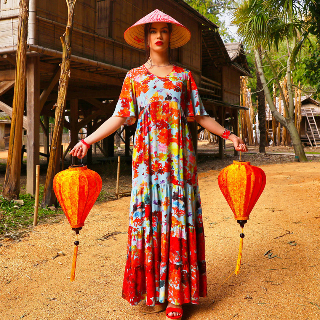 THE LONG DRESS | BOTANICAL